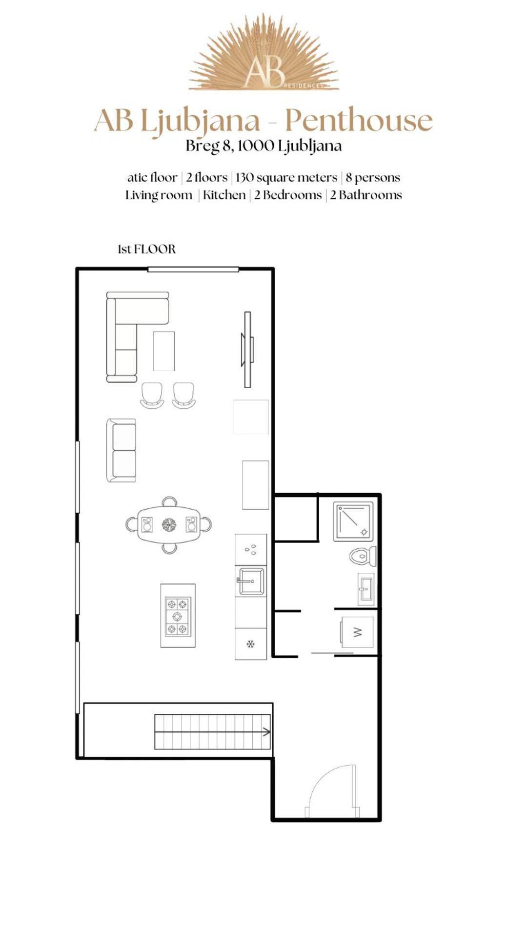Ab Ljubljana - Breg Apartments Екстер'єр фото